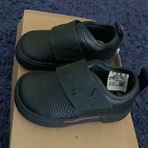 Black Puma Velcro Shoes